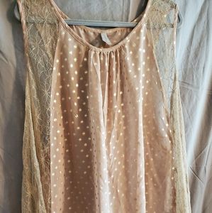 Vanity sheer blouse